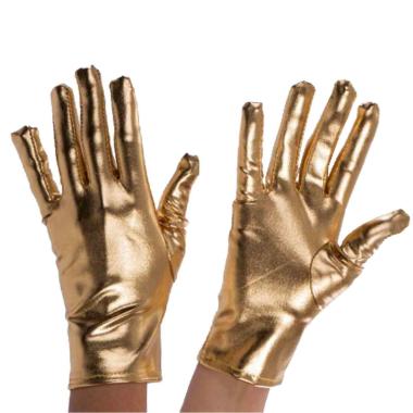 Guanti corti oro