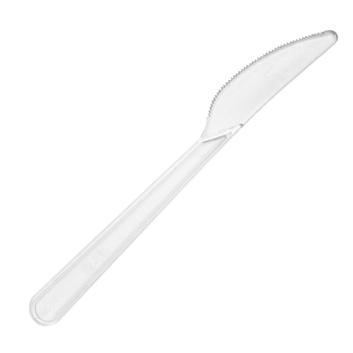 Posate party coltello pvc traspar paif 10 pz