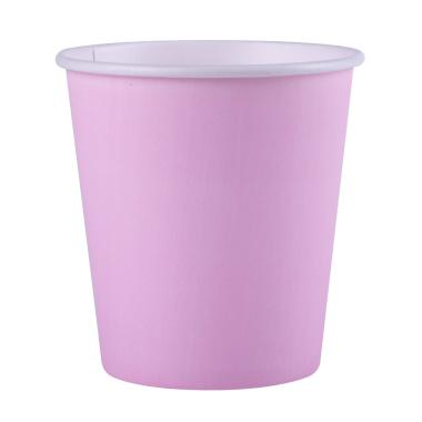 Bicchiere carta rosa cc 200 10 pz