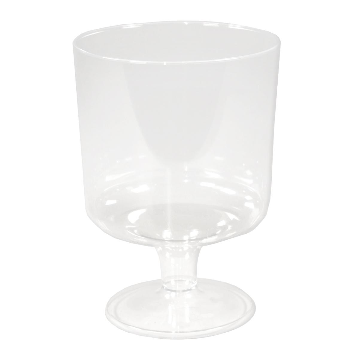 Bicchiere vino liquore crystal 10 pz