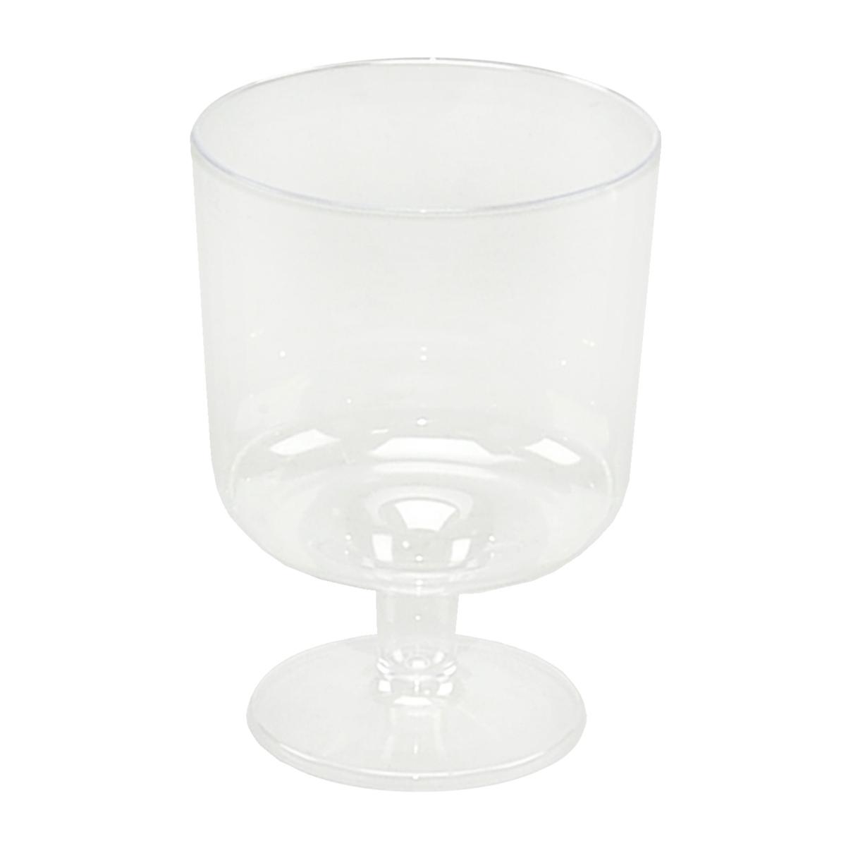 Bicchiere vino liquore crystal 10 pz
