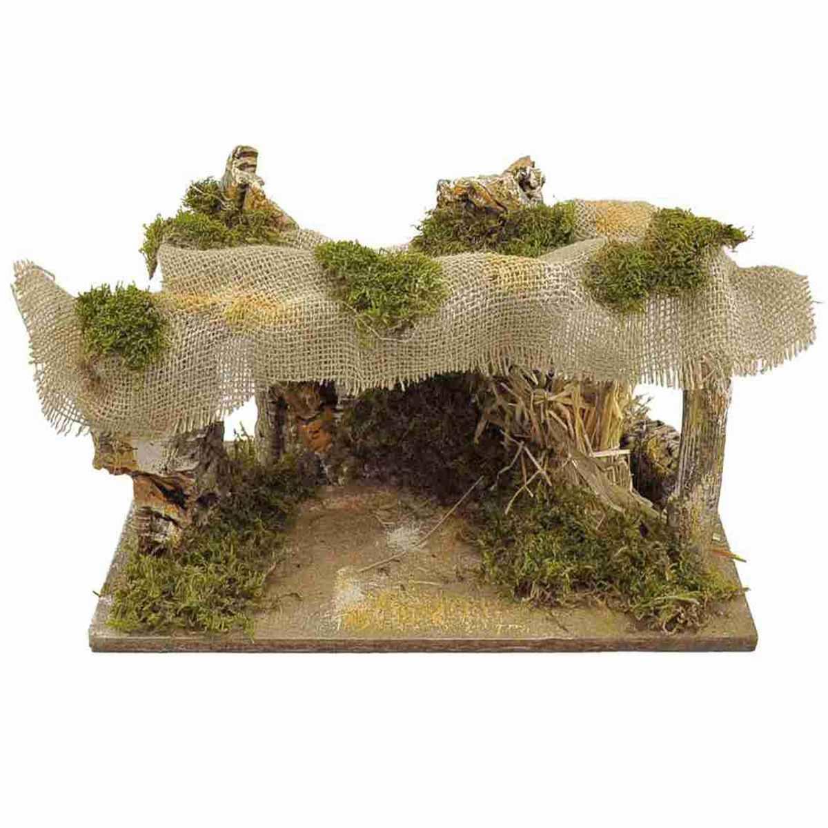 Capanna presepe legno stile arabo