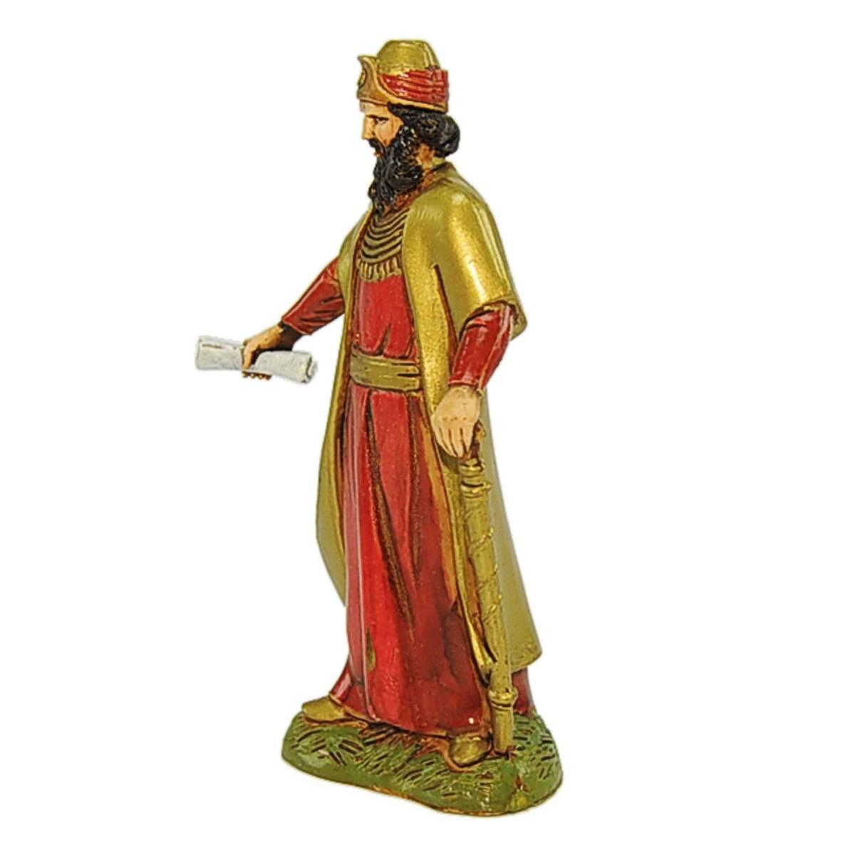 Statua presepe 12 cm romano re erode