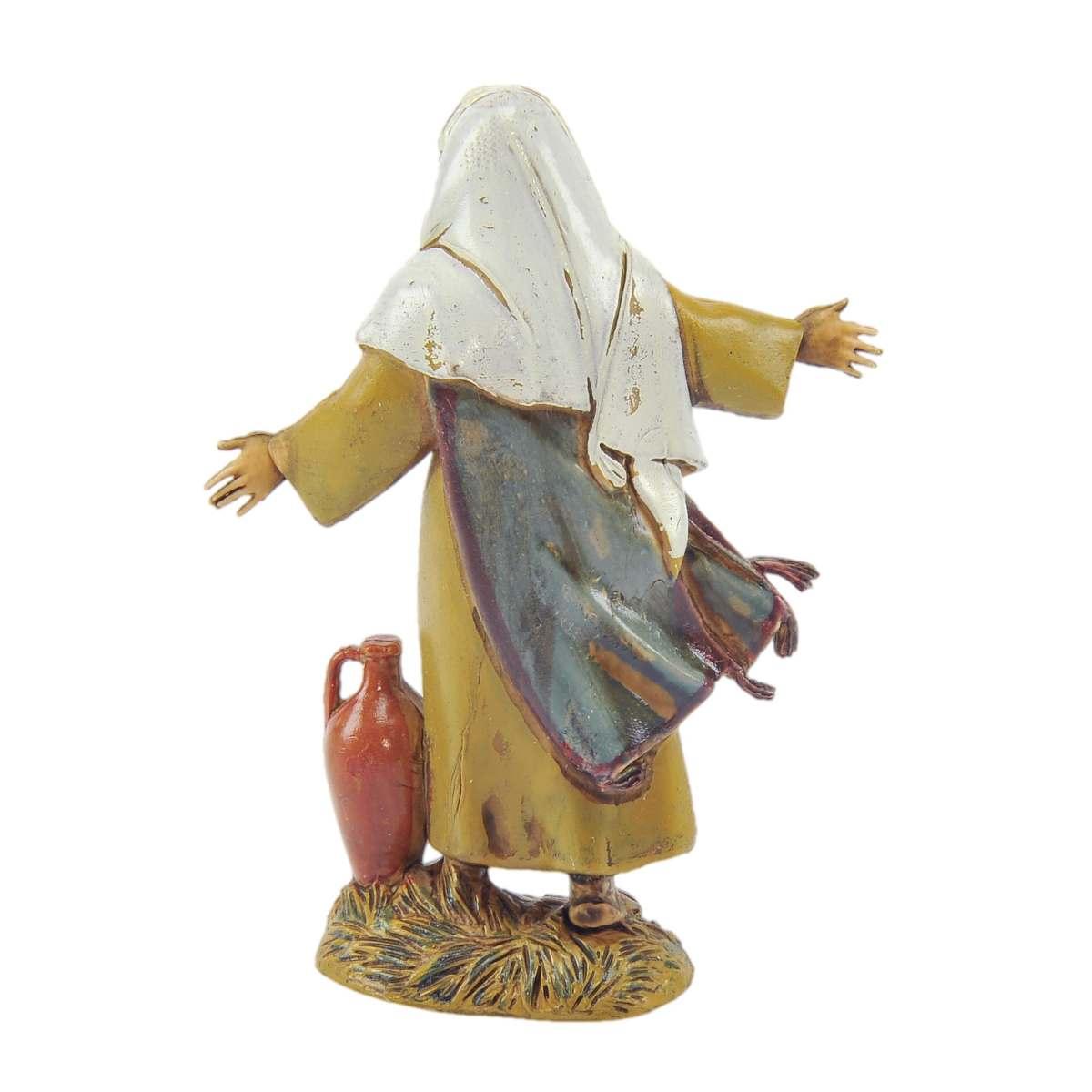 Statua presepe 10 cm uomo brocca