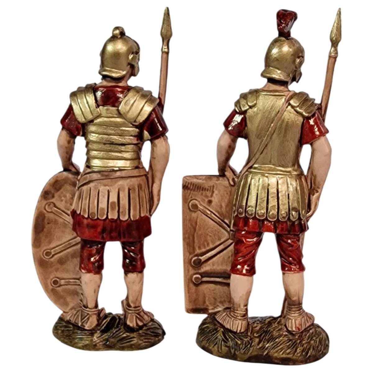 Statua presepe 10 cm erode soldati set 4 pz