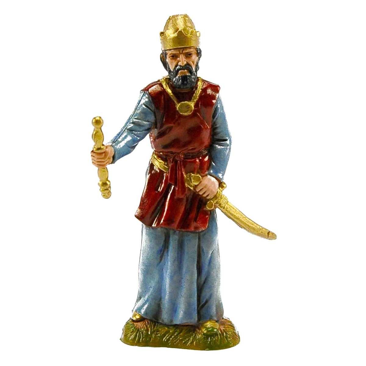 Statua presepe 10 cm re erode editto spada