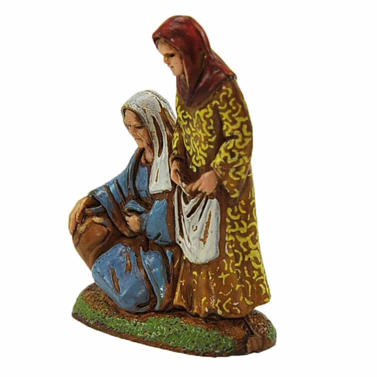 Statua presepe 6 cm levatrici anfora