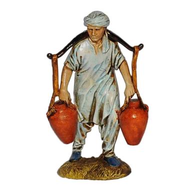 Statua presepe 12 cm acquaiolo anfore