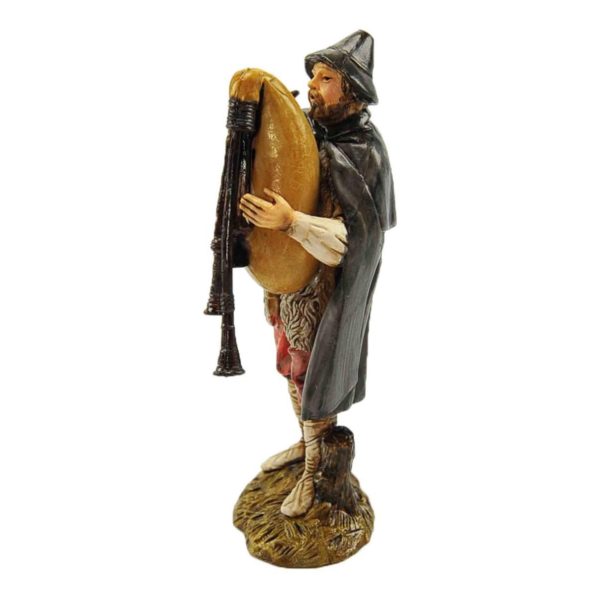 Statua presepe 12 cm zampognaro