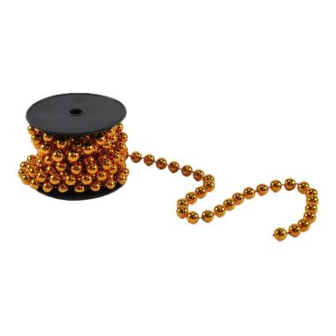 Catena natalizia filo perle rame 4 mt