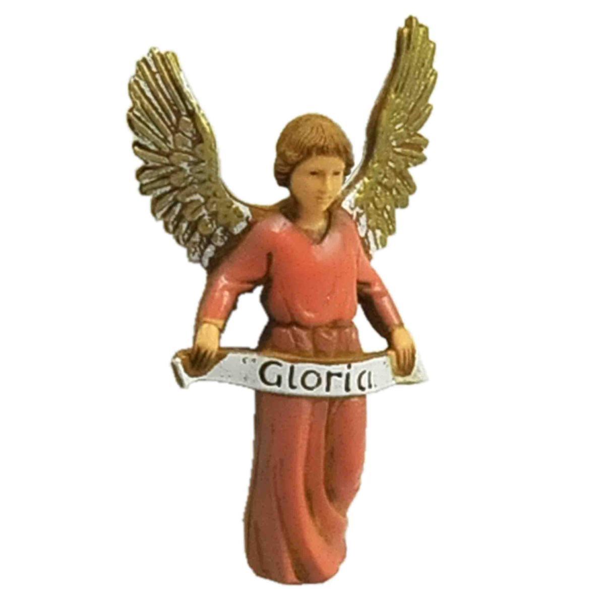 Statua presepe 10 cm natività bue asino