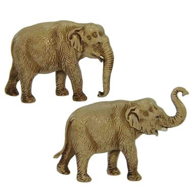 Statua presepe 3.5 cm elefanti statue da
