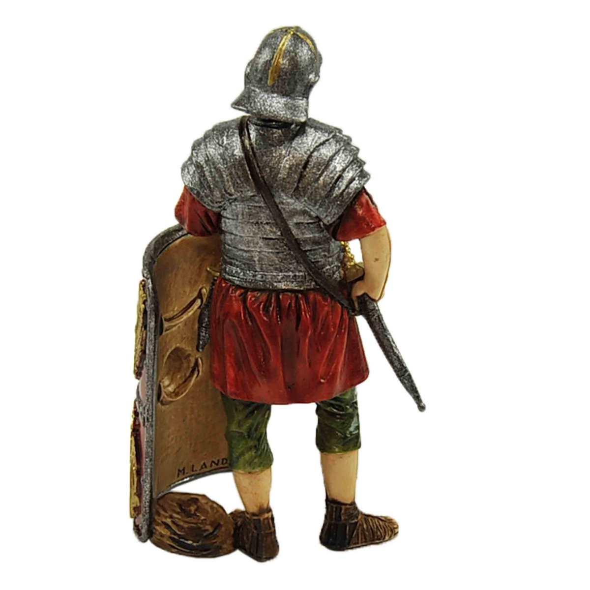 Statua presepe 13 cm soldato romano scudo