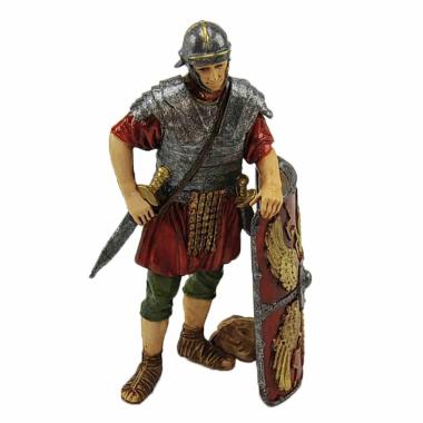 Statua presepe 13 cm soldato romano scudo