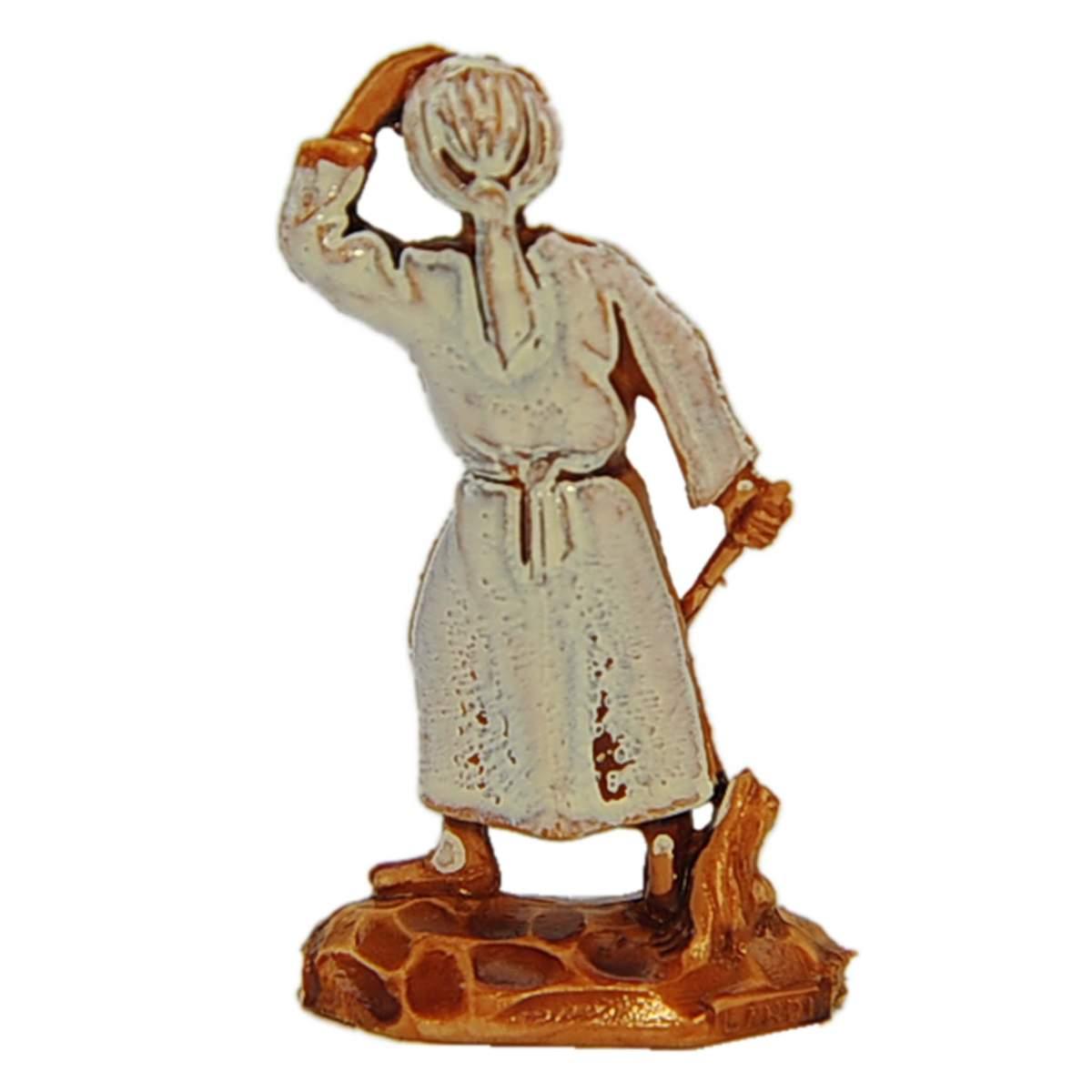 Statua presepe 3.5 cm arabo bastone